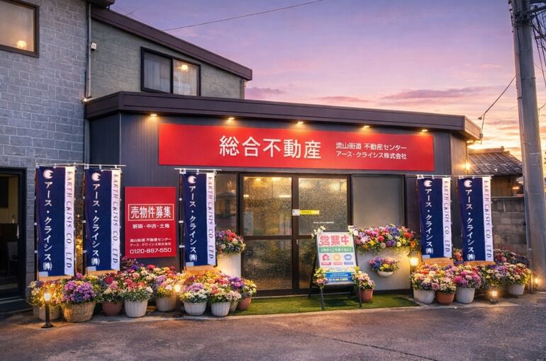 店舗前