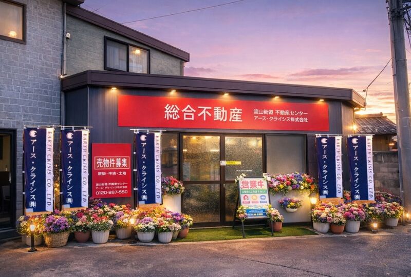 店舗前